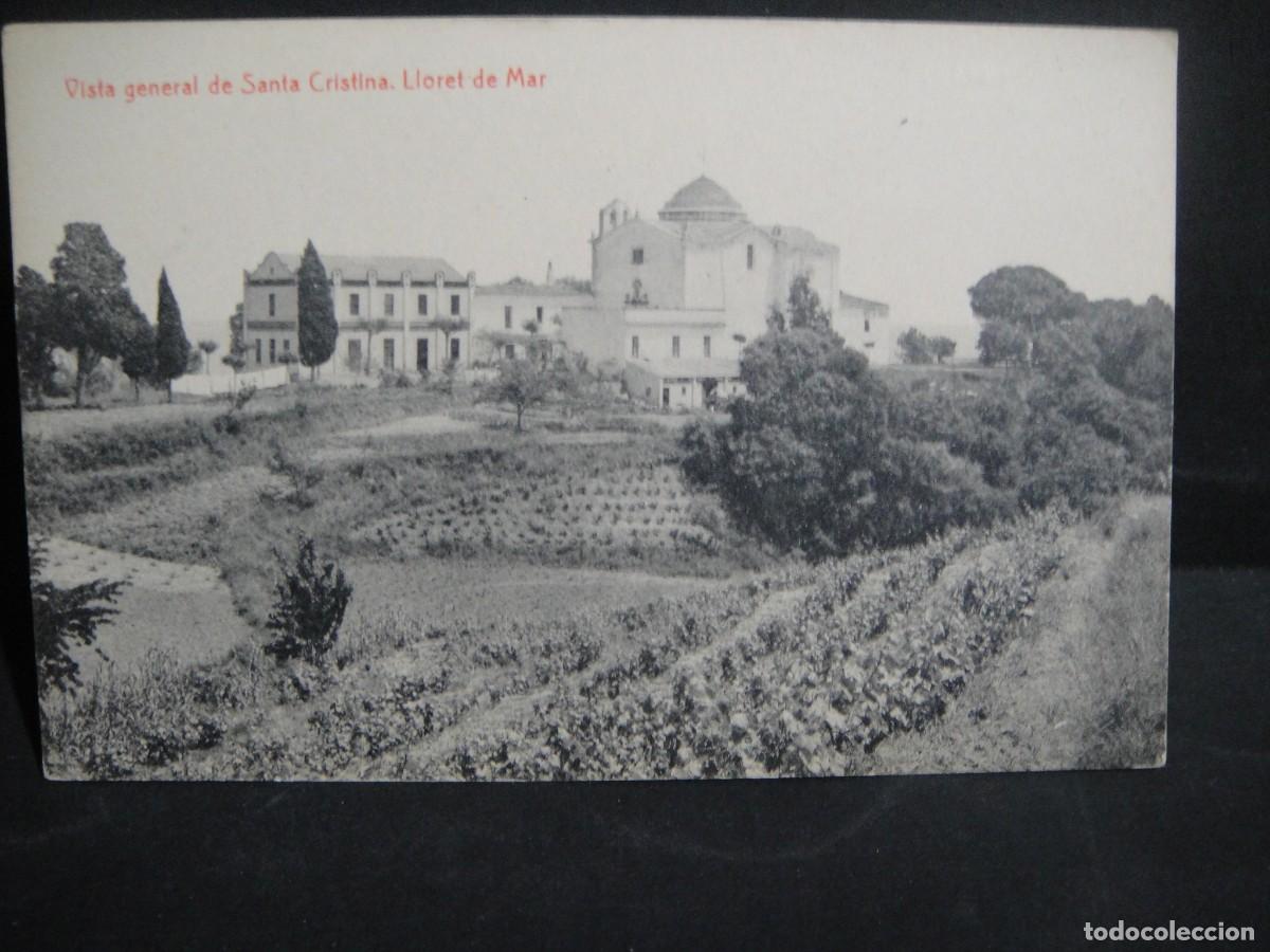 Postales: lloret de mar , santa cristina - ediciones thomas - sin circular