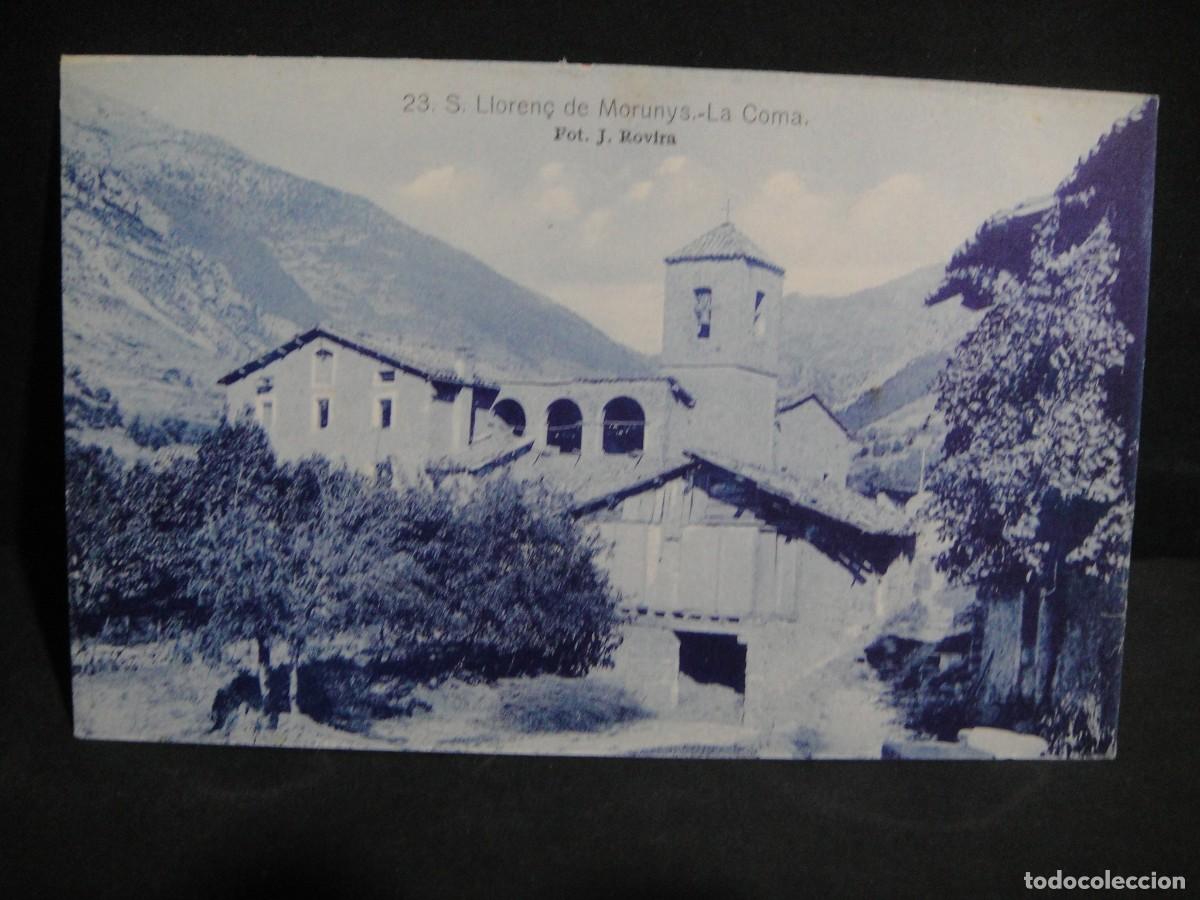 Postales: sant llorenc de morunys , la coma - ediciones j. rovira - sin circular
