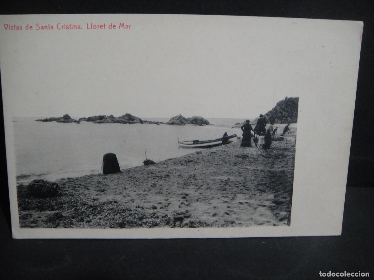 Postales: lloret de mar , santa cristina - ediciones thomas - sin circular
