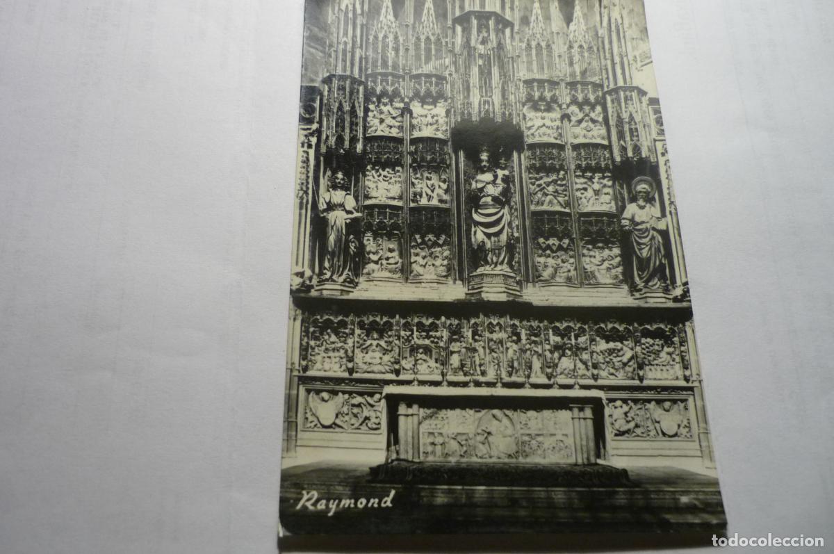 Postales: postal tarragona catedral altar mayor cm