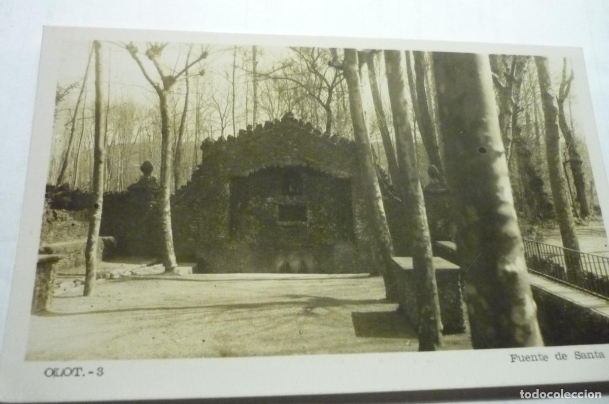 Postales: postal olot fuente de santa ana cm