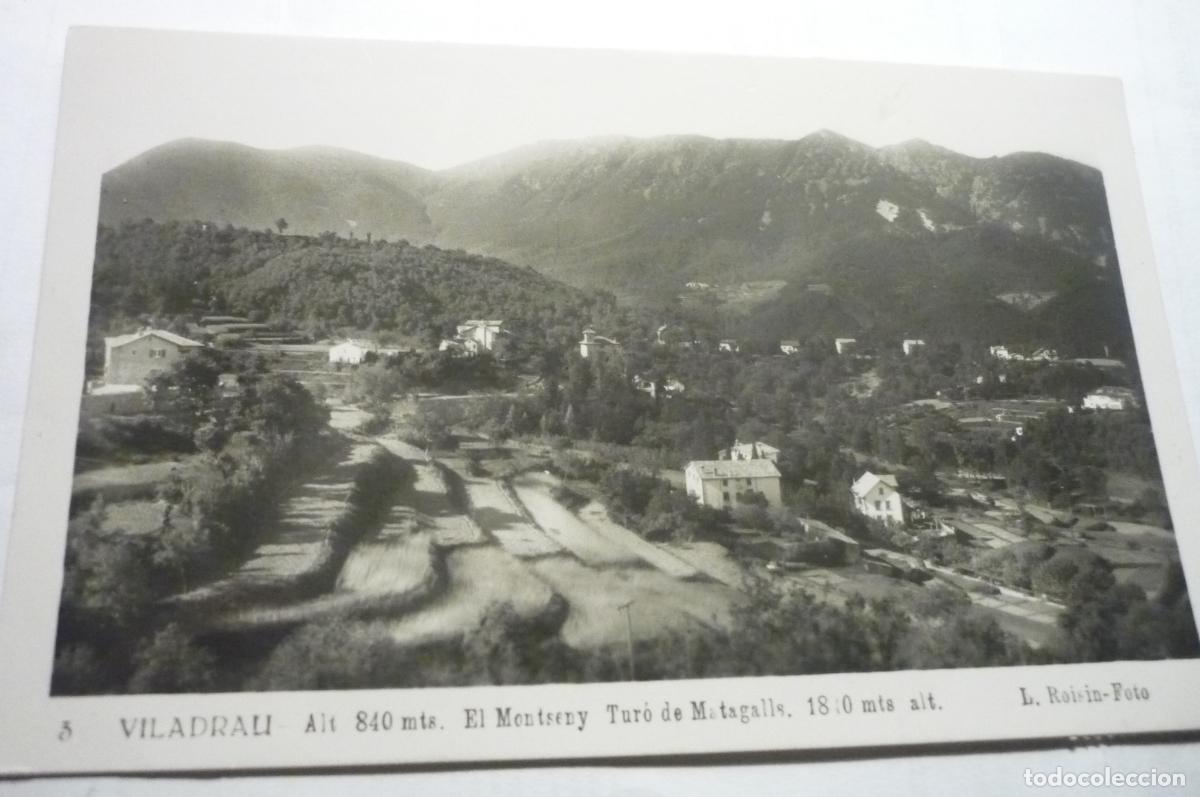 Postales: postal viladrau,.montseny y turo matagalla circulada cm