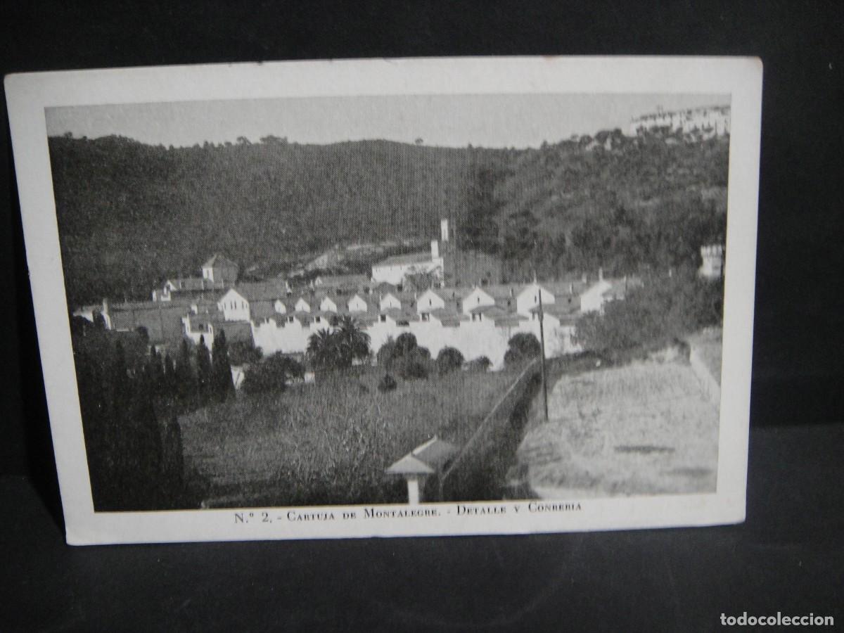 Postales: cartuja de montealegre - ediciones archivo bilbeny - sin circular