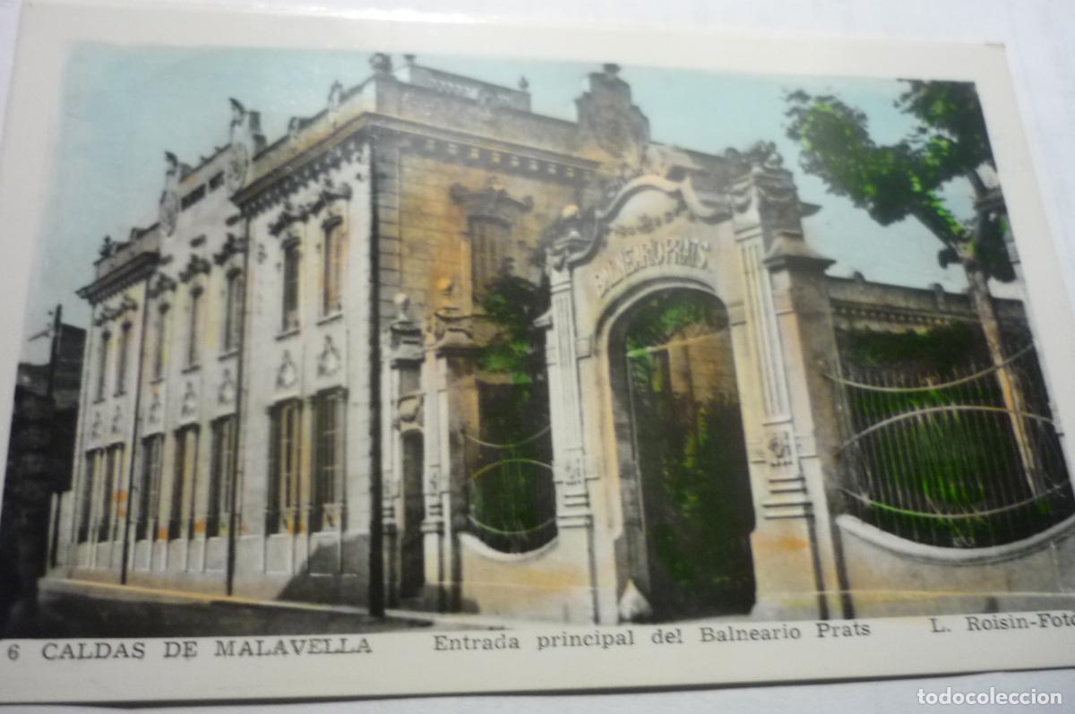 Postales: postal caldas de malavella-balneario prats coloreda cm