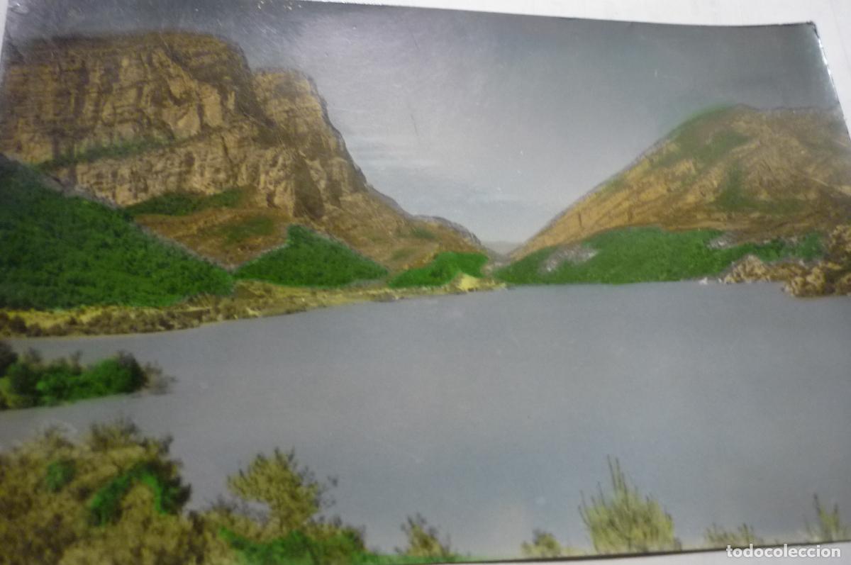 Postales: postal oliana pantano coloreada foto janot orga&ntilde;a cm