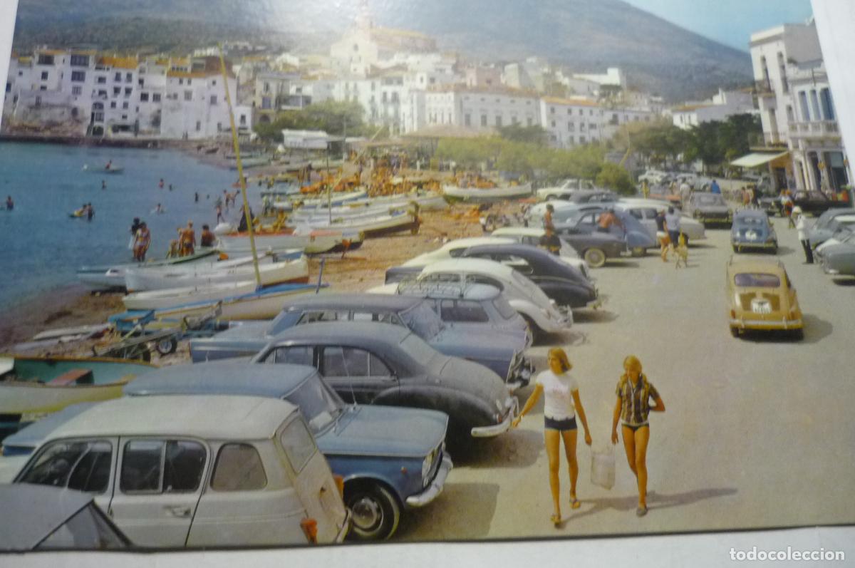 Postales: postal cadaques panoramica coches cm