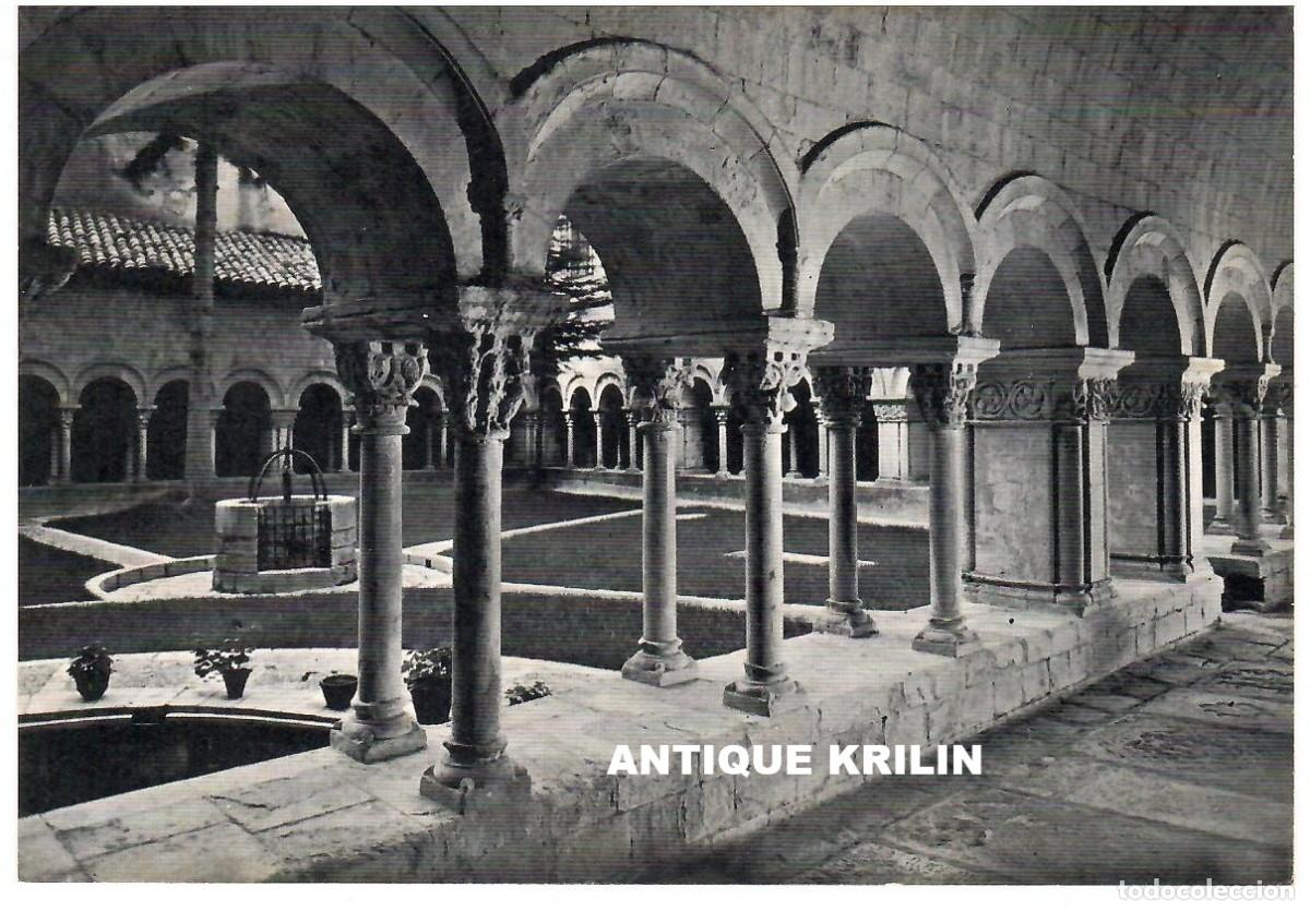 Postales: GERONA N&ordm; 135 CLAUSTRO ROMANICO CATEDRAL / FOTO F. MAS - EXCL. CABILDO CATEDRAL / SIN FRANQUEAR