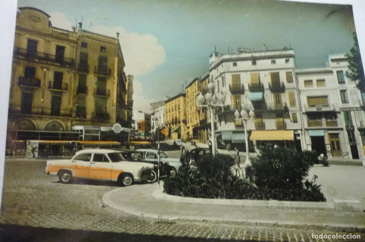 Postales: postal figueras rambla jorda y av gral.mola colorerada circulada cm