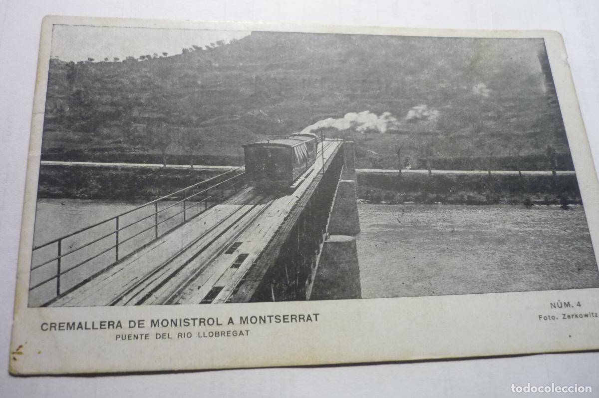 Postales: postal cremallera de monistrol a montserrat cm
