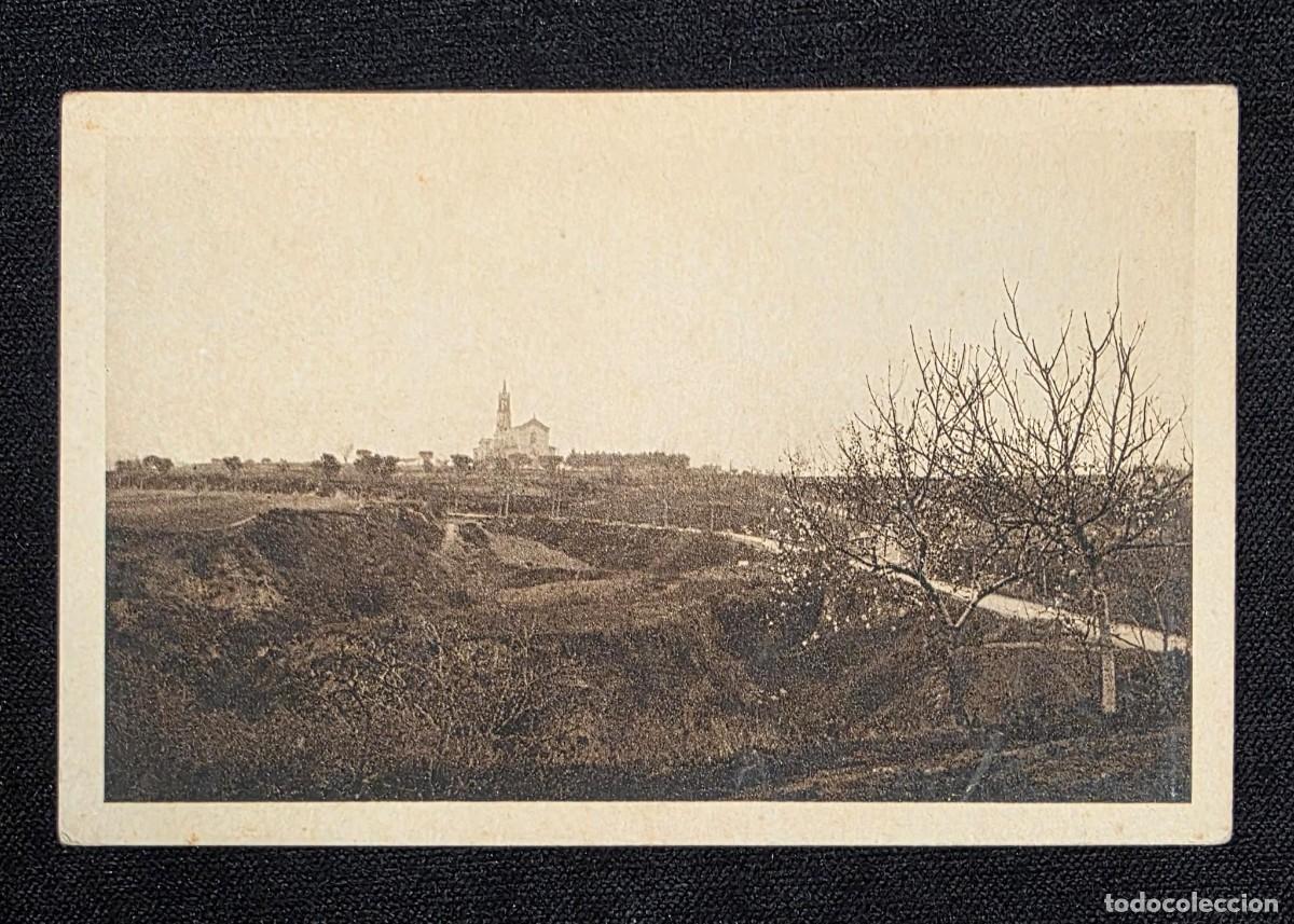 Postales: P.929 Postal antigua Real Santuario de la Salut Sabadell &ndash; Vista panor&aacute;mica del santuario rural