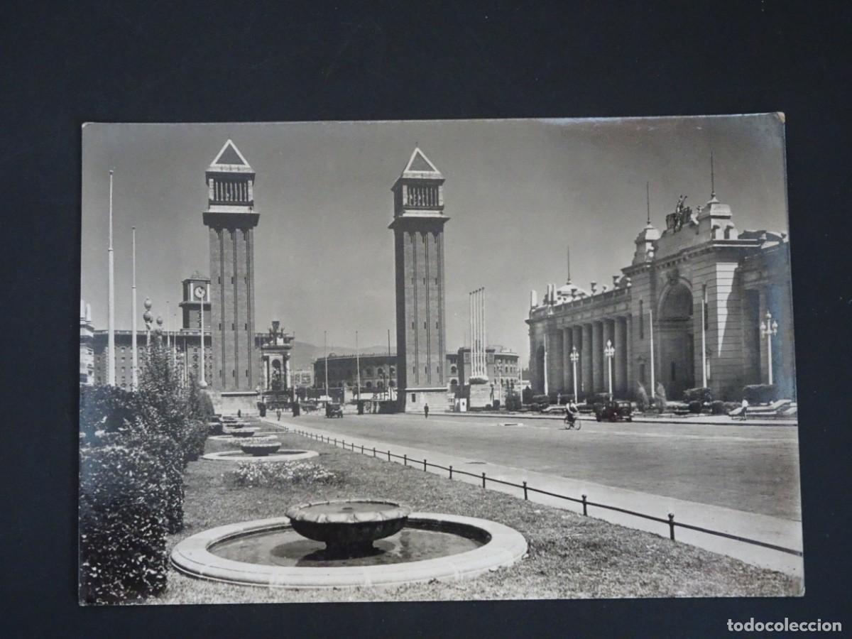 Postales: ANTIGUA POSTAL CPSM, AV REINA M&ordf;CRISTINA , BARCELONA, VER FOTOS