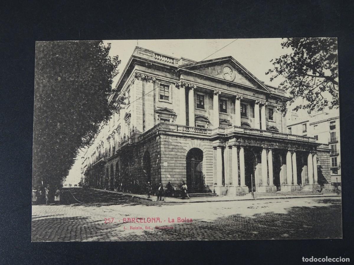Postales: ANTIGUA POSTAL CPA, LA BOLSA , BARCELONA, L.ROISIN, VER FOTOS