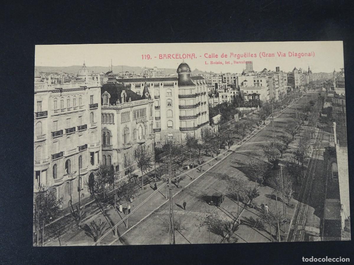 Postales: ANTIGUA POSTAL CPA, CALLE DE ARG&Uuml;ELLES , BARCELONA, L.ROISIN, VER FOTOS