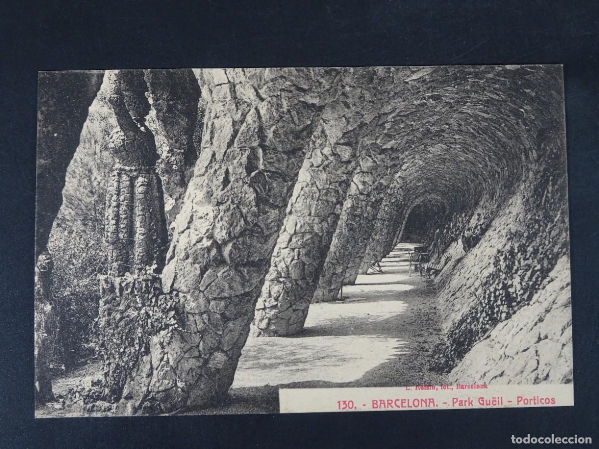 Postales: ANTIGUA POSTAL CPA, PARK GU&Euml;LL , BARCELONA, L.ROISIN, VER FOTOS