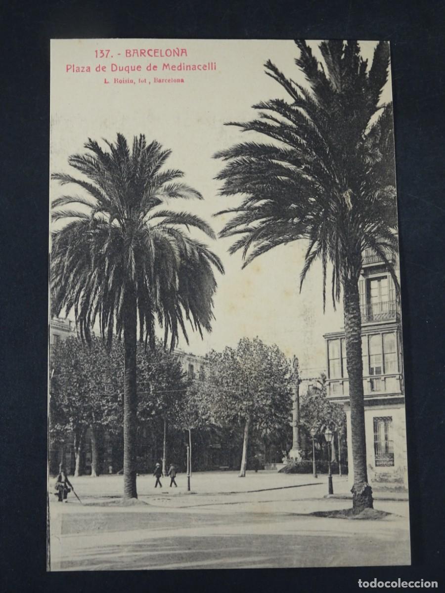 Postales: ANTIGUA POSTAL CPA, PLAZA DEL DUQUE DE MEDINACELLI , BARCELONA, L.ROISIN, VER FOTOS
