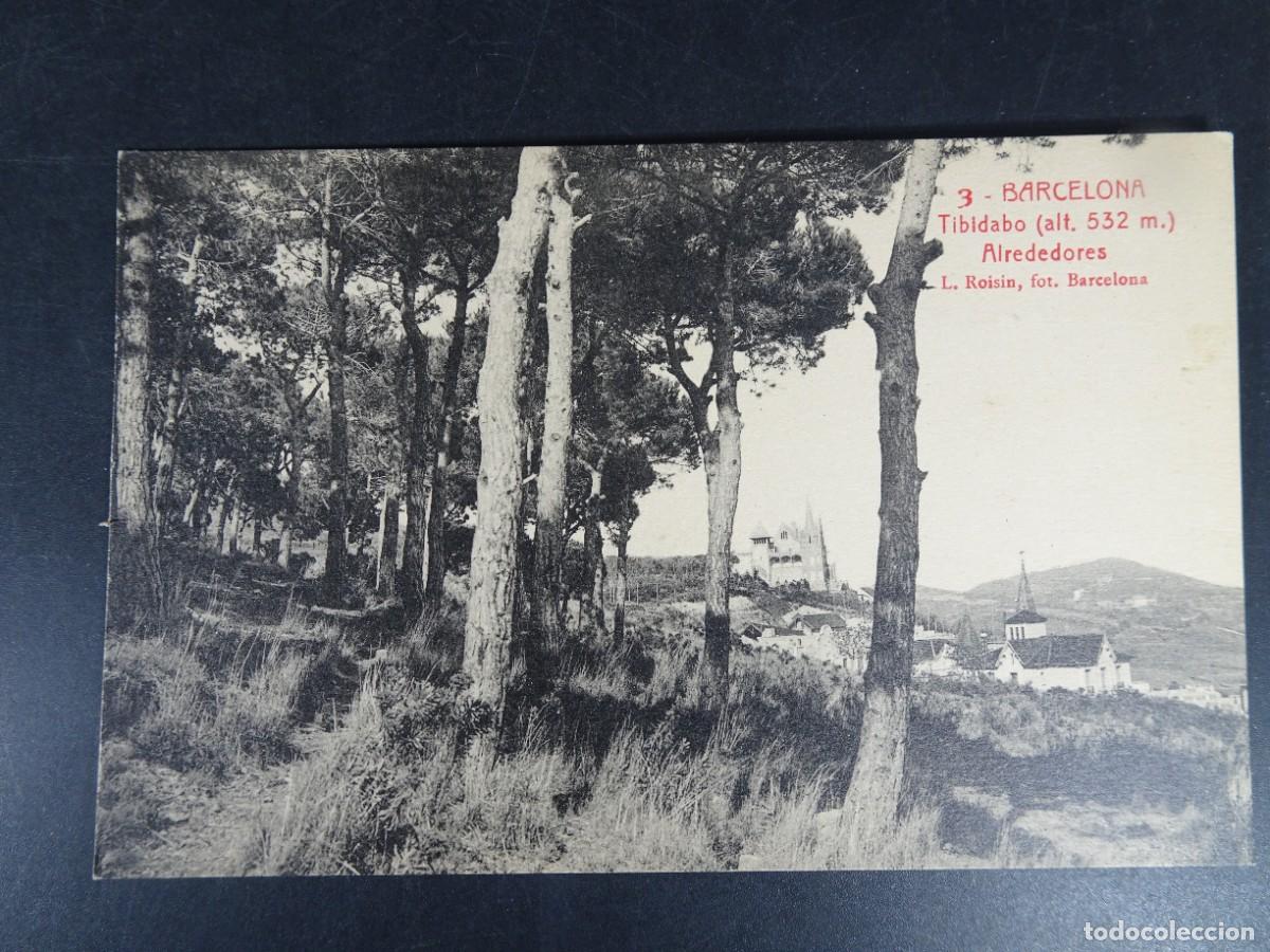 Postales: ANTIGUA POSTAL CPA, TIBIDABO ALREDEDORES, BARCELONA, L.ROISIN, VER FOTOS