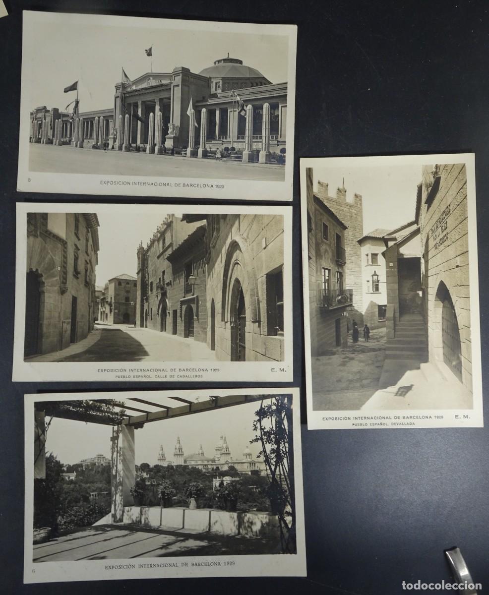 Postales: 4 ANTIGUAS POSTALES CPA, EXPO 1929, BARCELONA, VER FOTOS