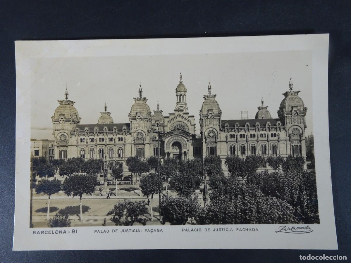 Postales: ANTIGUA POSTAL CPA, PALAU DE JUSTICIA, BARCELONA, VER FOTOS