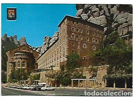 Postales: ABSIDA DE LA BASILICA I MONASTERI.- MONTSERRAT - BARCELONA