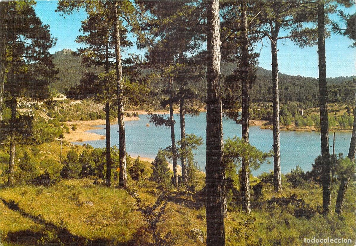 Postales: Postal de U&ntilde;a, Cuenca - Vista del Embalse de la Toba