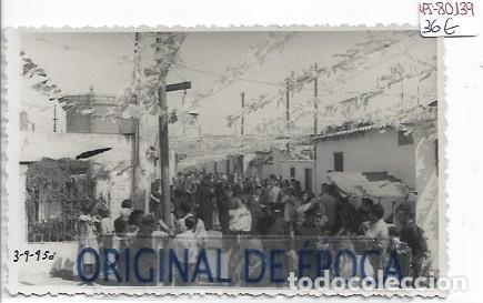 Postales: (PS-80139)FOTOGRAFIA DE BARCELONA-FIESTA MAYOR DE LA MAR-BELLA(POBLE NOU)3-9-1950