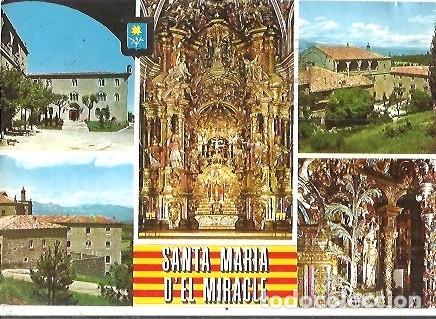 Postales: POSTAL A COLOR N&ordm; 3 SANTA MARIA DEL MIRACLE DIFERENTS ASPECTES 1975