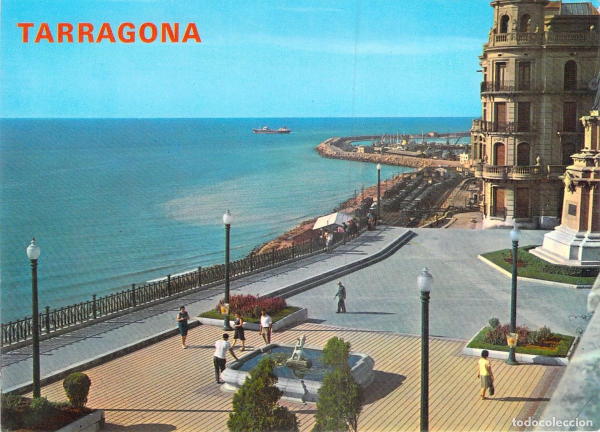 Postales: Postal de Tarragona: Vista del Balc&oacute;n del Mediterr&aacute;neo