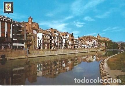 Postales: POSTAL A COLOR N&ordm; 4786 BALAGUER LERIDA VISTA GENERAL I RIU SEGRE CEDOSA