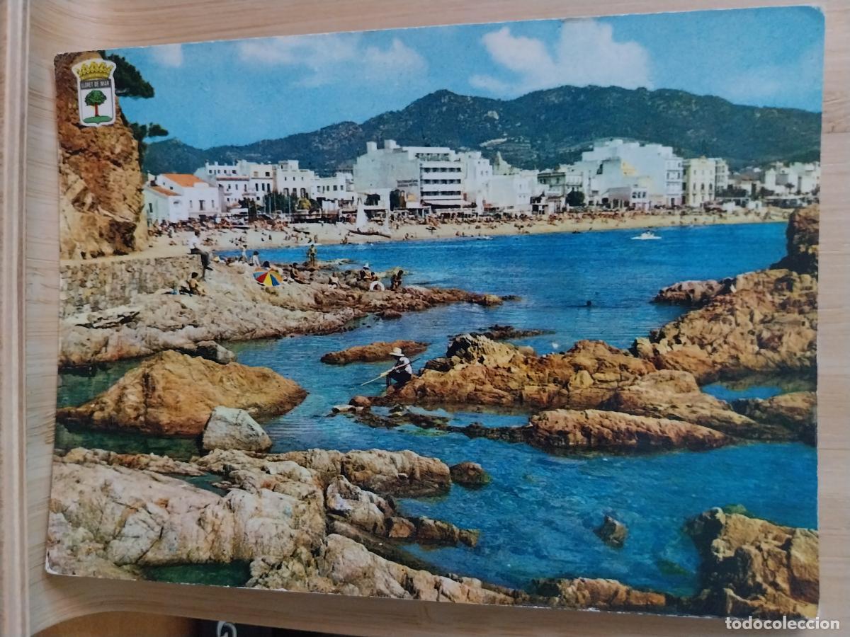 Postales: LLORET MAR ED G COSTA 520 A&Ntilde;O 1962 SC ORIGINAL ANIMADA COSTA