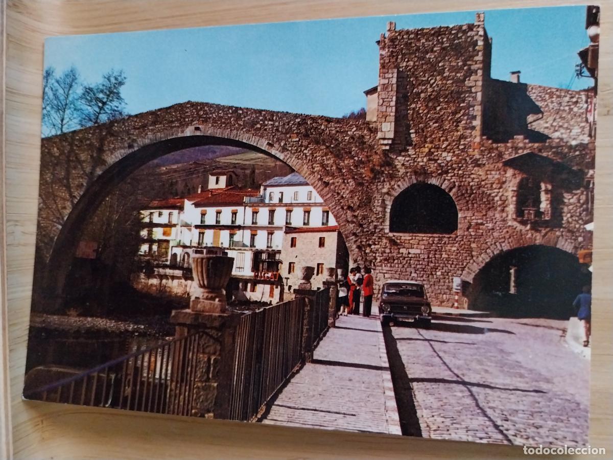 Postales: CAMPRODON PUENTE ROM&Aacute;NICO SOBRE EL TER ED CARRERA DE LA RED 118 1 SC ORIGINAL COCHE CLASICO ANIMADA