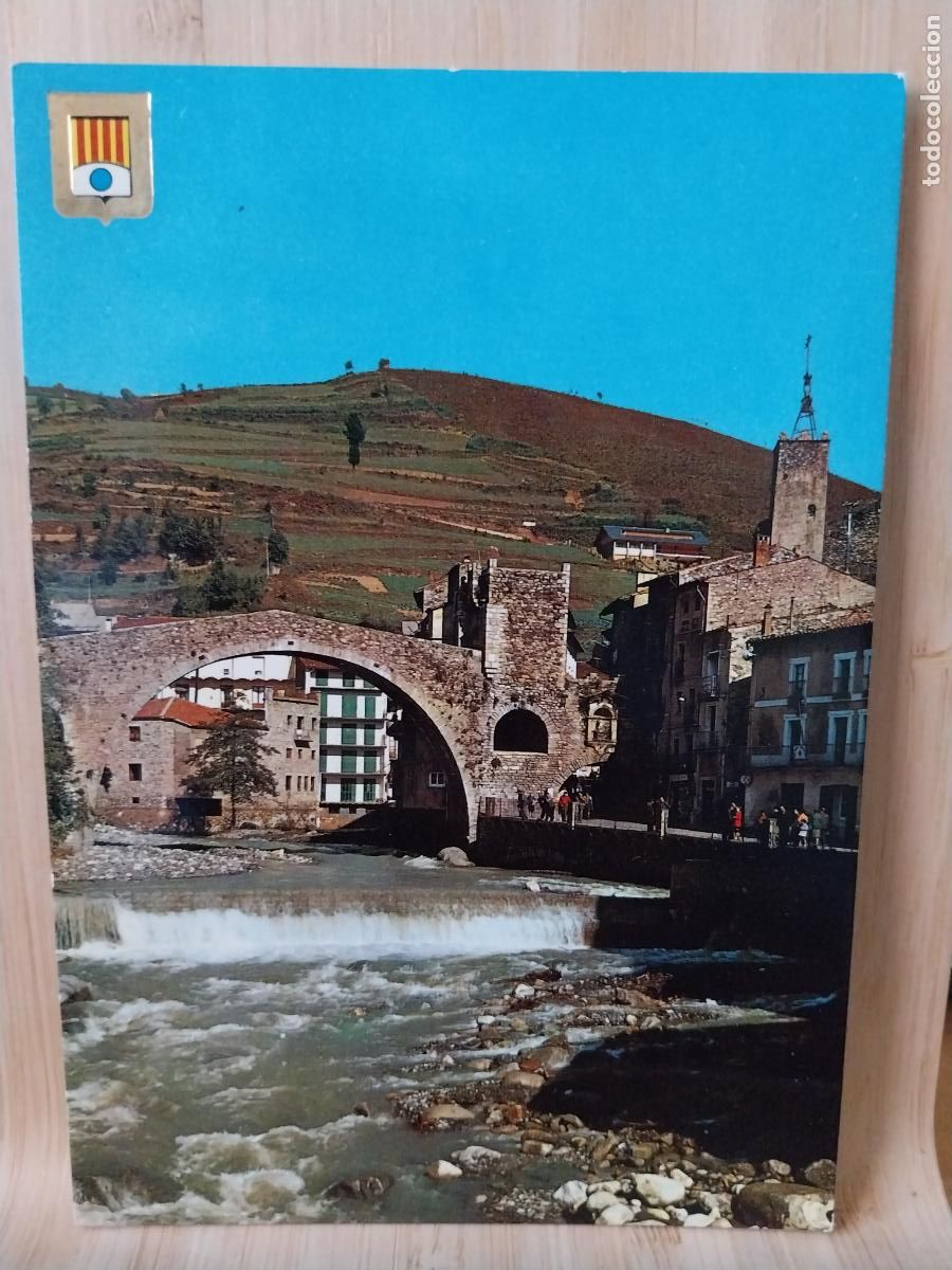 Postales: CAMPRODON PUENTE ROM&Aacute;NICO SOBRE EL TER ED FISA 4 SC ORIGINAL