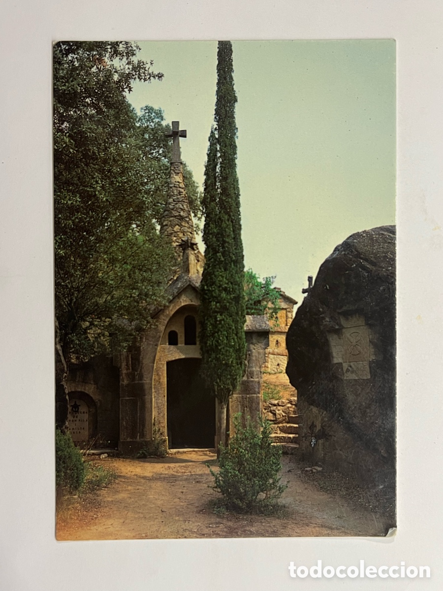 Postales: OLIUS (L&eacute;rida) Postal, Interior Cementerio.. Edic. Fotocolor (a.1988) S/C
