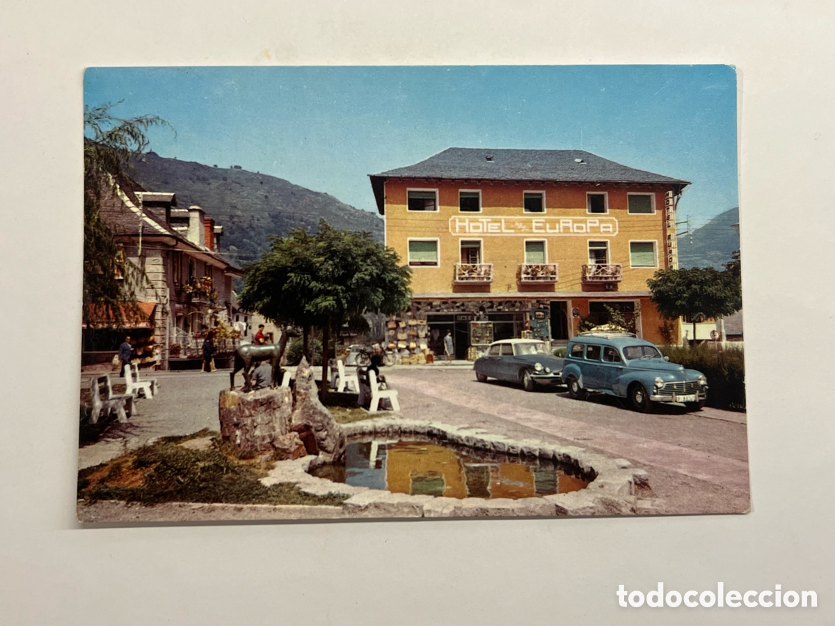 Postales: LES (L&eacute;rida) Postal Postal Pirineos Centrales. Valle de Ar&aacute;n. Les. Serie II n&ordm; 1539. Campa&ntilde;a y Puig