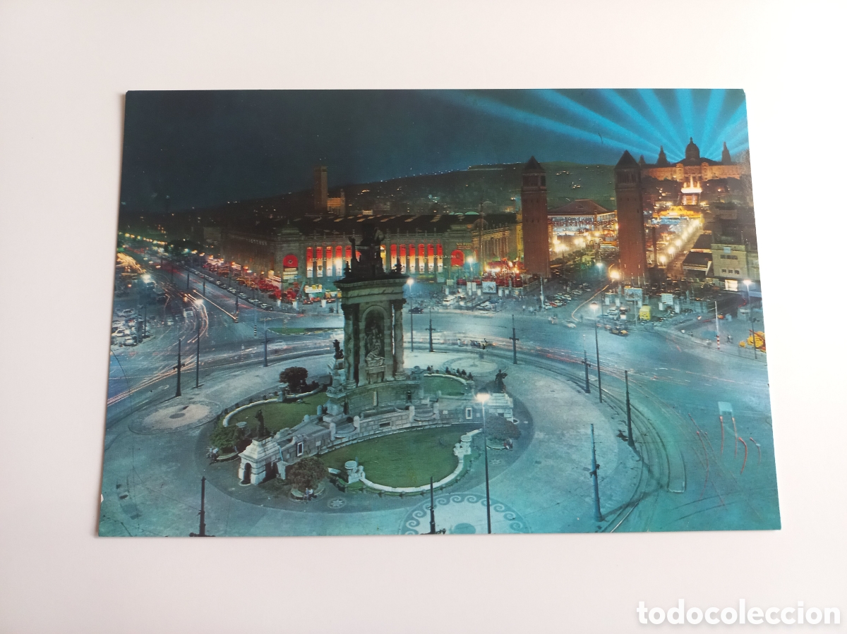 Postales: Postal Plaza Espa&ntilde;a Barcelona. Zerkowitz