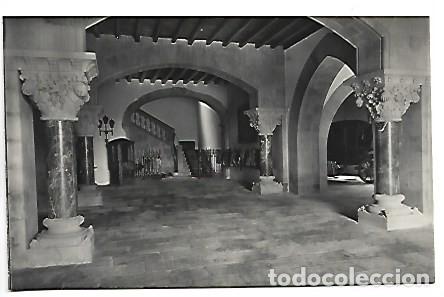 Postales: INTERIOR DEL CASTILLO DE MONSOLIS.- SANT HILARI SACALM