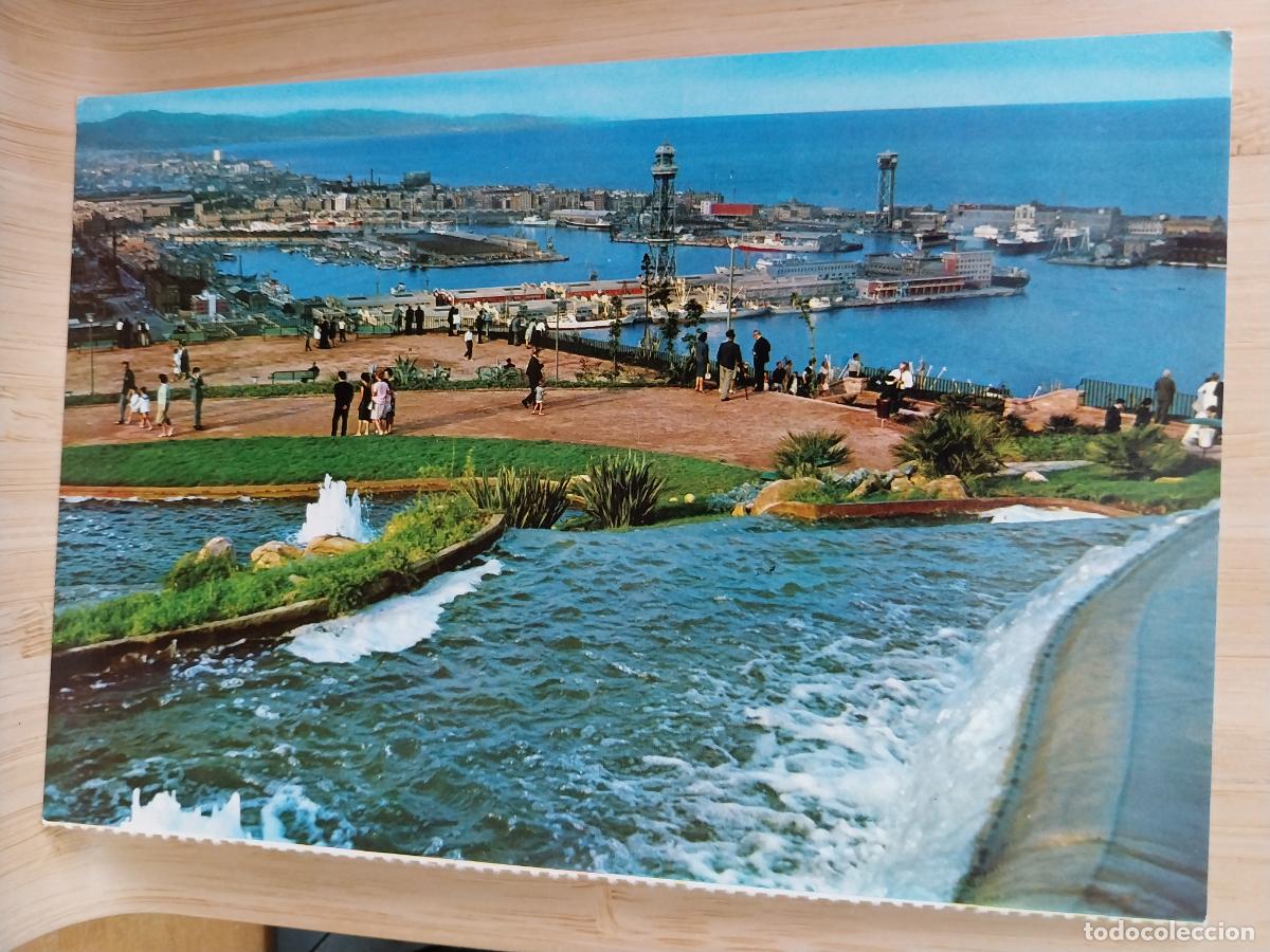 Postales: BARCELONA DESDE MONTJUICH ED FARDI 128 MUY ANIMADA