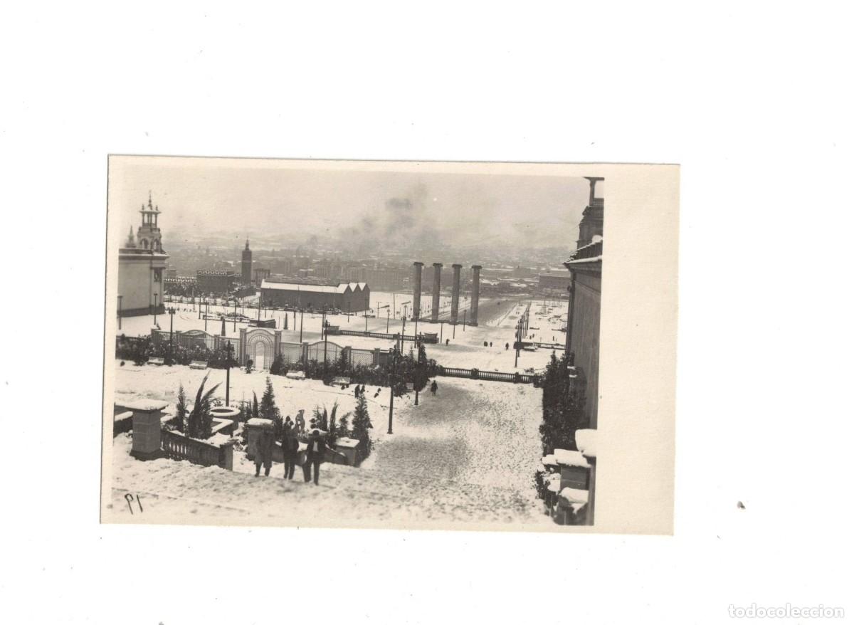 Postales: BARCELONA. NEVADA DEL 27.02.2024