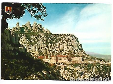 Postales: EL MONASTERIO DESDE EL CAMINO DE SAN MIGUEL.- MONTSERRAT - BARCELONA