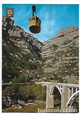 Postales: AERI / AERIAL.- MONTSERRAT - BARCELONA