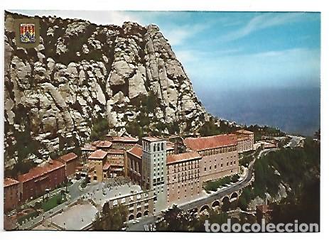 Postales: VISTA GENERAL DEL MONESTIR / GENERAL VIEW OF THE MONASTERY.- MONTSERRAT - BARCELONA