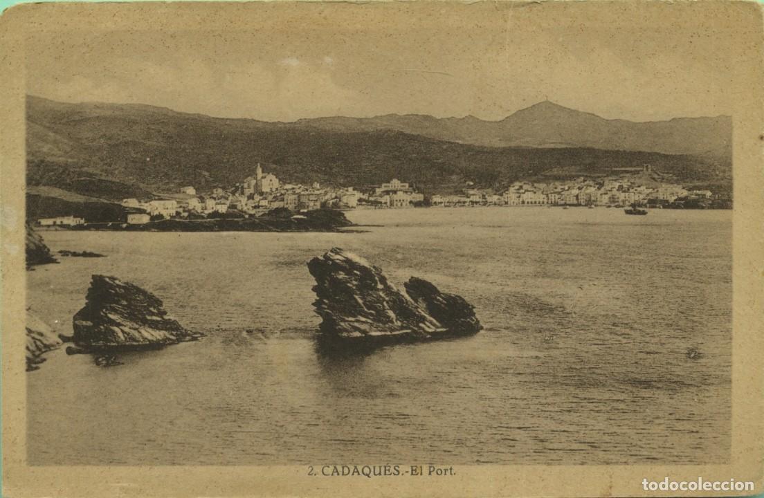 Postales: N&ordm; 2-CADAQU&Eacute;S. Catalu&ntilde;a. El Port. Sin circular. ED. L. ROISIN