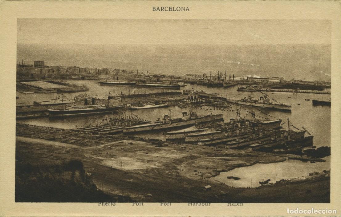 Postales: BARCELONA. Puerto. Sin circular. ED. L. ROISIN