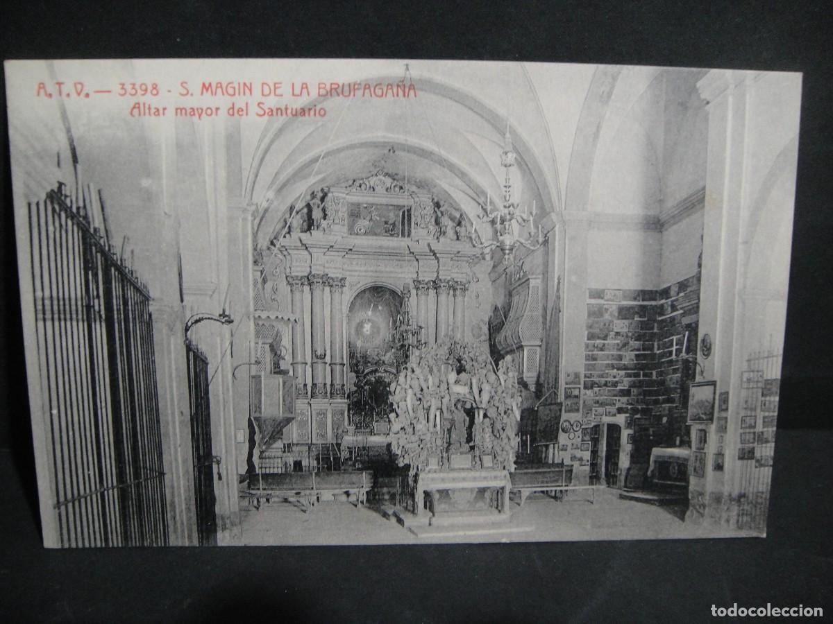 Postales: s. magin de la brufaga&ntilde;a - ediciones a.t. v. - sin circular ,
