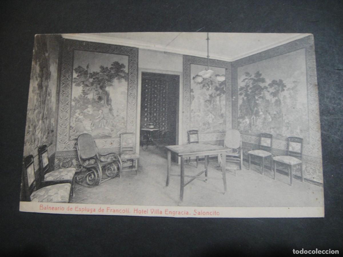 Postales: balneario de esplugas de francoli , hotel villa engracia , ediciones thomas - sin circular