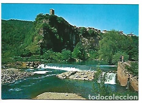 Postales: RIU FLUVIA I VISTA PARCIAL.- CASTELLFULLIT DE LA ROCA / GIRONA