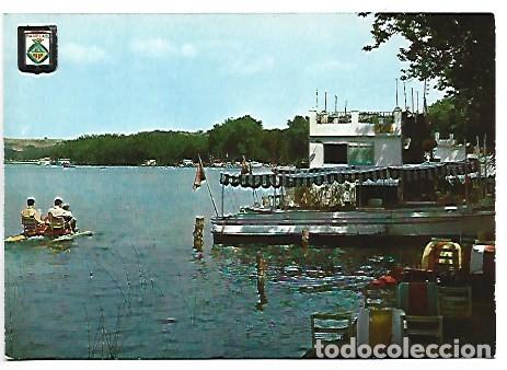 Postales: EMBARCADERO / WHARF.- BA&Ntilde;OLAS - GIRONA