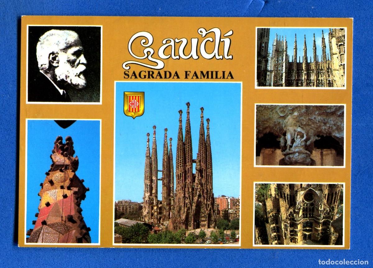 Postales: POSTAL ESCRITA PERO NO CIRCULADA GAUDI BARCELONA 529 EDITA ESCUDO DE ORO
