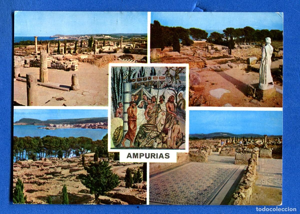 Postales: POSTAL SIN CIRCULAR AMPURIAS 3101 EDITA CYP