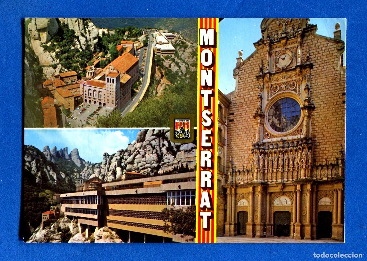 Postales: POSTAL SIN CIRCULAR MONSAERRAT BARCELONA 129 EDITA ESCUDO DE ORO