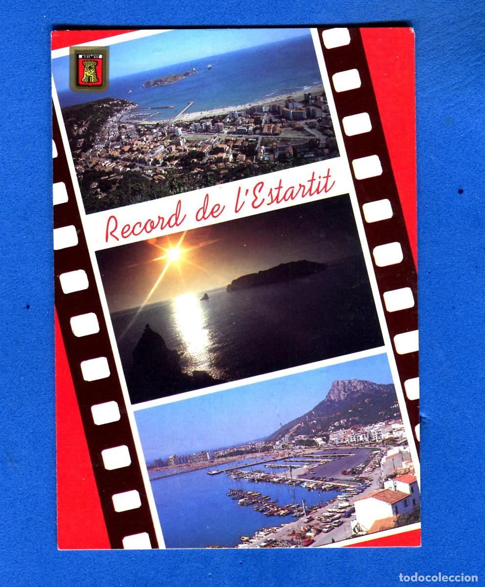 Postales: POSTAL CIRCULADA L&acute;ESTARTIT 49 EDITA ESCUDO DE ORO